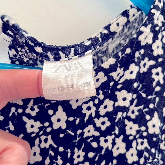 Zara Girls Pant Suit Navy and White size 12 - Picture 4 of 8